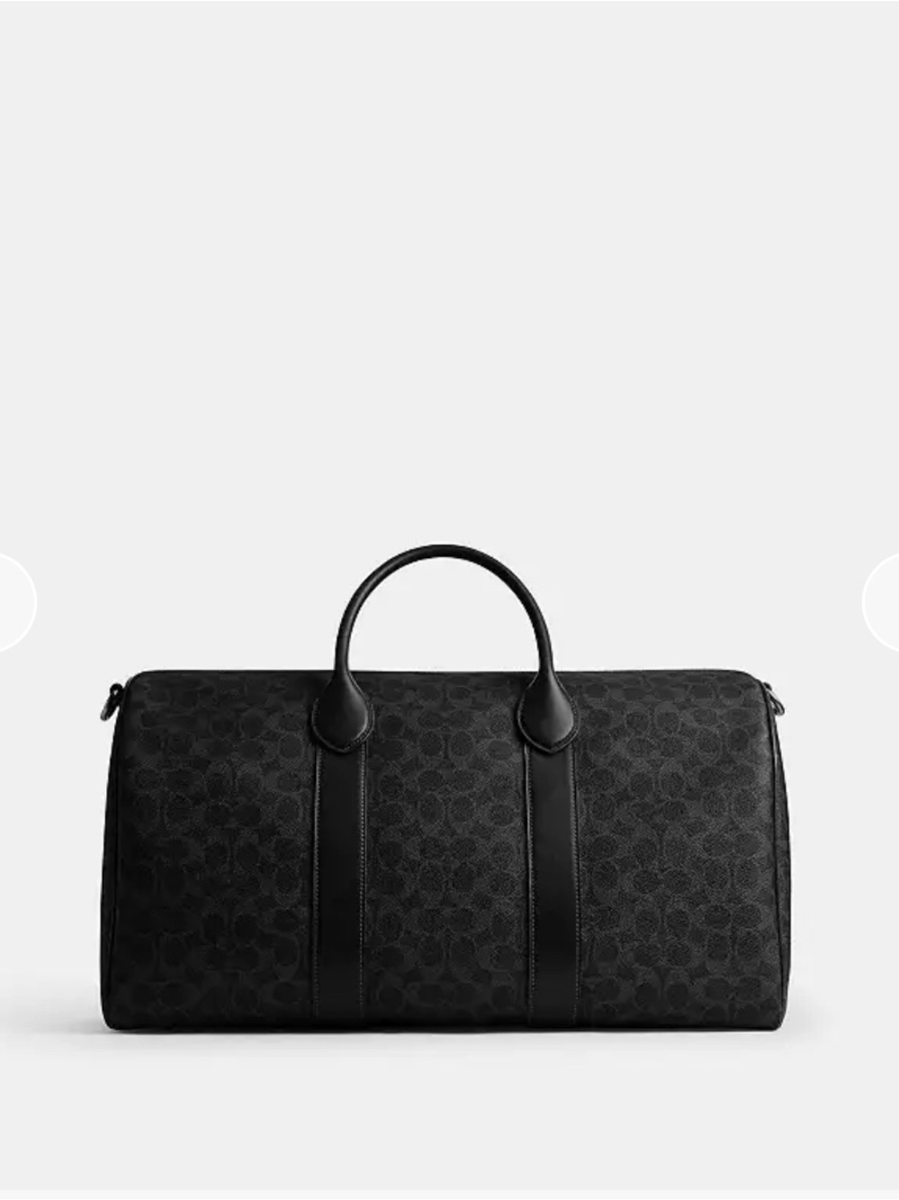Coach Compass Bag 50 in Signature Canvas